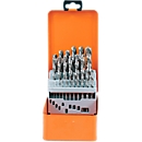 25 piece spiral drill bit set