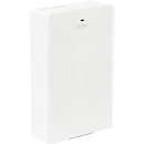 Abfallbehälter Janibell Prix Sanitär, 7,6 l, mit Sensor, eingebautes Müllsacksystem, B 264 x T 100 x H 404 mm, weiss