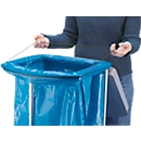 Abfallsystem Hailo ProfiLine MSS XXXL, 1-fach, Volumen 120 l, mit Rollen