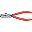 Abisolierzange L.160mm pol.Ku.-Überzug m.Öffnungsf.KNIPEX