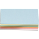 Accessoires pour présentation, rectangulaire, 95 x 205 mm, 250 p., coloris assortis