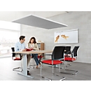 Ceiling sail, uni, white, 1200x800 mm