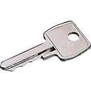 ADB moedersleutel voor laptopkast met oplaadfunctie en 10 vakken met cilindersloten, zilver