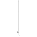 Afsluitzuil voor scheidingswand Metropol, H 1750 mm