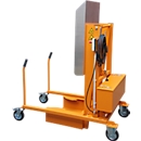 Afval container station kiepstation MKS-F, electrohydraulisch 230 V, oranje RAL 2000