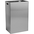 Afvalbak, 22 l, B 271 x D 178 x H 477 mm, RVS
