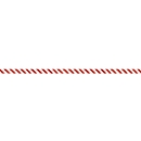Afzetlint, polyetheen folie, 100 m x 80 mm, rood/wit gearceerd, 1 rol