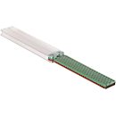 Aiguisoir diamant DMT DiaFold, conique, double face fine 25 µ/extra fine 9 µ, peut être utilisé à sec et à l'eau, poignées pliantes, L 240 mm, rouge-vert