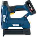 Akku-Tacker Rapid BTX553 Set, LCD-Anzeige, LED-Frontarbeitslicht, 6-stufige Eintreibkraft, inkl. Bosch Akku