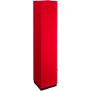 Akoestische zuil silent.corner, H 2000 mm, rood