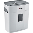 Aktenvernichter Dahle PaperSAFE 100, Partikelschnitt 5 x 18 mm, P-4, 12 l, 5 Blatt Schnittleistung, grau