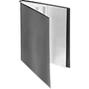 Album de présentation FolderSys, avec couverture en plastique PP, pour format A4, 40 pochettes, noir