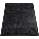 alfombra de retención de suciedad miltex Eazycare Style, angular, antiestática, resistente a los rayos UV, lavable, nylon de alta torsión y goma Niltril, 600 x 850 mm, negro intenso