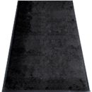 Alfombra para retener la suciedad Eazycare Style de Miltex, cuadrada, antiestática, resistente a los rayos UV, lavable, de ECONYL® y caucho Niltril, 850 x 1500 mm, negro intenso