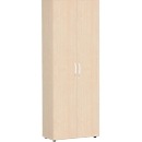 ALICANTE filing cabinet ALICANTE, 6 filing heights, 5 shelves, lockable, W 800 x D 400 x H 2160 mm, maple