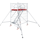 Alu-Fahrgerüst Krause Serie 5500, 200 kg/m², TÜV-geprüft, gebremste Rollen, B 1500 x T 2000 x  H 4300 mm