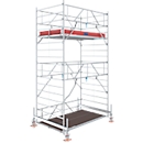 Alu-Fahrgerüst Stabilo Serie 500, 200 kg/m², TÜV-geprüft, gebremste Rollen, L 2500 x B 1500 x H 5500 mm