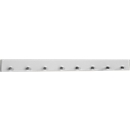 Alu-Wandgarderobe, 800 mm breit