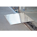 Aluminium loading gangway, 1500 x 1250 mm, load capacity 600 kg