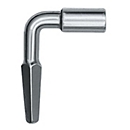 AMF Architektenschlüssel 84, Zinkdruckguss verzinkt, L 70 mm, Vierkant 5-9,5 mm, Steckschlüsseleinsatz 8 mm