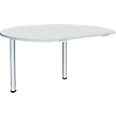 Anbautisch ALICANTE, 2 Stützfüße, B 1200 x T 1047 mm, mit 2 Stützfüßen, höhenverstellbar,