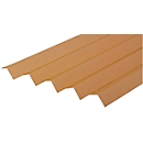 Angled edge protection strips made of solid cardboard, 1410 x 35 x 35 x 3.0 mm, 25 pieces