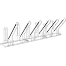 Anlehnparker WSM 4706 XBF, 1-seitig, für Reifen bis 64 mm, 6 Stellplätze, B 3000 x T 850 x H 845 mm