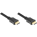 Anschlusskabel HDMI 0,5m, Stecker vergoldet