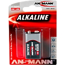 Ansmann Alkaline Block E Batterien, 9 Volt, besonders lange Lebensdauer, 1 Stück