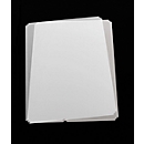 Anti-reflective protective film for customer stoppers, format A1, W 594 x H 841 mm, transparent, 2 pieces