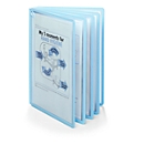 Antibacteriële displaypanelen Duurzame Sherpa® Bact-O-Clean, voor Sherpa® &amp; Vario® displaypaneelsystemen, 5 panelen, A4, polypropyleen