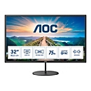 AOC Q32V4 - LED-Monitor - 81.3 cm (32") (31.5" sichtbar) - 2560 x 1440 QHD @ 75 Hz - IPS - 250 cd/m²