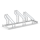 Aparcador vertical WSM, por 1 lado, para neumáticos de hasta 55 mm de ancho, 1050 x 538 x 415 mm de alto, acero galvanizado en caliente, 3 plazas, desmontado