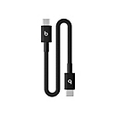 Apple USB-C to Woven Short Cable - Bolt Black - Cable - Digital