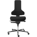 Arbeitsstuhl TEC profile IS 2011_ESD AS, ESD-leitfähig, Syncro-Automatic®, ohne Armlehnen, schwarz
