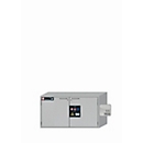 Armario bajo de seguridad tipo 90 asecos UB-T-90, puertas batientes, frontal gris claro, ancho 1102 x fondo 574 x alto 600 mm