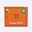 Armario de emergencia JUNIORSAFE, ancho 490 x fondo 200 x alto 420 mm, sin contenido, naranja