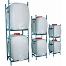 Armature pour stockage vertical de réservoir à faible encombrement 150 L