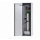 Armoire à bouteilles de gaz comprimé G-ULTIMATE-90 Comfort, arrêt de porte à charnière à gauche, 2x bouteilles de 10 l ou 1x 50 l, L 598 x P 615 x H 2050 mm