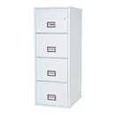 Armoire à dossiers suspendus World Class Vertical Fire File FS2254K/E/F, ignifuge, avec serrure à clé