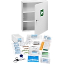 Armoire à pharmacie polyvalente, avec contenu conforme à la norme 13157