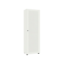 Armoire à porte battante avec 1 porte, blanc