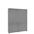 Armoire à portes coulis. 5 HC, l. 160, hêtre argent