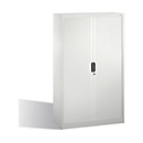 Armoire à rideaux C+P Omnispace, H1660B1000T420 mm, gris clair