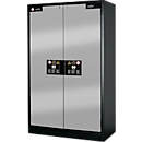 Armoire de sécurité type 90, l. 1200 mm, 6 tiroirs, argent asecos