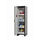 Armoire de stockage de sécurité type 30 asecos Q-CLASSIC-30, porte à charnières, charnière à gauche, sécurité avant jaune, L 564 x P 620 x H 1947 mm