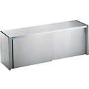 Armoire suspendue, inox, avec portes coulissantes, l. 1600 mm