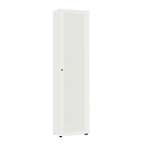 Armoire-vestiaire, 1 porte, l. 60 cm, 6 HC, blanc