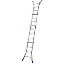 Articulated telescopic ladder, 4 x 4 rungs