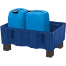 Asecos collecting bucket, with 4 legs without grating